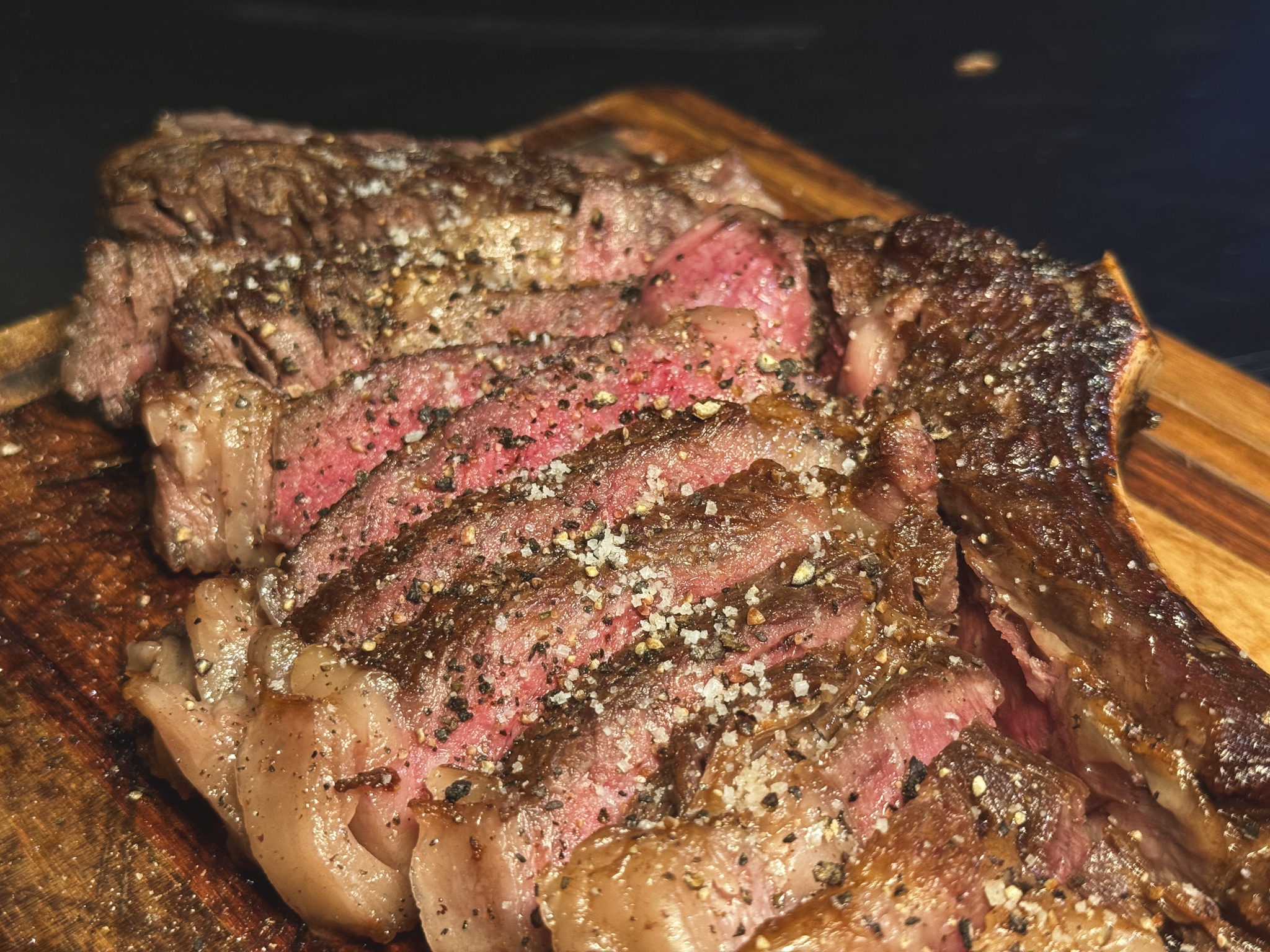 Close-up of premium steak at Harmony Koh Tao